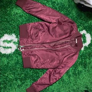 Maroon Bomber jacket